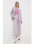 Weekend Max Mara top femei culoarea violet - Pled.ro