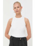 Weekend Max Mara top femei culoarea alb - Pled.ro