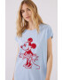 women'secret camasa de pijama Mickey femei culoarea gri - Pled.ro