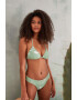 women'secret sutien de baie culoarea verde cupa usor rigidizata - Pled.ro