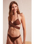 women'secret sutien de baie All1 culoarea bordo cupa usor rigidizata - Pled.ro