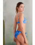 women'secret sutien de baie Mykonos culoarea albastru marin cupa usor rigidizata - Pled.ro