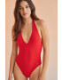 women'secret costum de baie dintr-o bucată PACIFICO culoarea bordo cupa moale 5525793 - Pled.ro