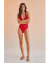 women'secret costum de baie dintr-o bucată PACIFICO culoarea bordo cupa moale 5525793 - Pled.ro