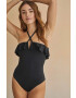 women'secret costum de baie dintr-o bucată PERFECT FIT 1 culoarea negru cupa usor rigidizata 5525794 - Pled.ro