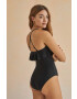 women'secret costum de baie dintr-o bucată PERFECT FIT 1 culoarea negru cupa usor rigidizata 5525794 - Pled.ro