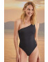 women'secret costum de baie dintr-o bucată PERFECT FIT SUMMER culoarea negru cupa usor rigidizata 5525828 - Pled.ro