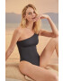 women'secret costum de baie dintr-o bucată PERFECT FIT SUMMER culoarea negru cupa usor rigidizata 5525828 - Pled.ro