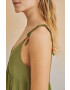 women'secret rochie JAMAICA culoarea verde midi oversize 5545114 - Pled.ro