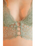 women'secret sutien BODYLETTE & BRALETTE 2 culoarea verde dantela neted 4035243 - Pled.ro