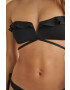 women'secret sutien de baie BAMBOO culoarea negru cupa rigidizata 6485404 - Pled.ro