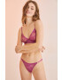 women'secret sutien SUMMER FEMININE culoarea violet dantela neted 4025153 - Pled.ro