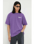 Won Hundred tricou culoarea violet cu imprimeu - Pled.ro