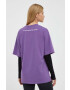 Won Hundred tricou culoarea violet cu imprimeu - Pled.ro