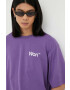 Won Hundred tricou culoarea violet cu imprimeu - Pled.ro