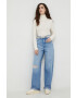 Wrangler jeansi Barrel Ariel femei high waist - Pled.ro