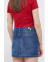 XT Studio fusta jeans mini creion - Pled.ro