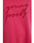 Young Poets Society tricou din bumbac Signature Pria 224 culoarea roz - Pled.ro