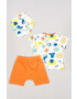 Zippy compleu bebe culoarea portocaliu - Pled.ro