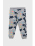 Zippy pantaloni de trening din bumbac pentru copii culoarea albastru marin modelator - Pled.ro