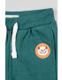 Zippy pantaloni de trening pentru copii culoarea verde cu imprimeu - Pled.ro