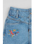 Zippy pantaloni scurti din denim pentru copii neted - Pled.ro