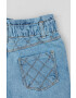 Zippy pantaloni scurti din denim pentru copii neted - Pled.ro