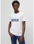 BOSS Tricou Alb - Pled.ro