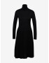 Calvin Klein Jeans Superfine Wool Flare Rochie Negru - Pled.ro