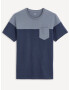 Celio Becolored Tricou Albastru - Pled.ro