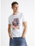 Celio Berelax Tricou Alb - Pled.ro