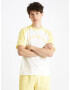 Celio Ceraglan Happiness Tricou Alb - Pled.ro