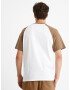 Celio Ceraglan Happiness Tricou Alb - Pled.ro