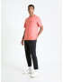 Celio Fecontrast Tricou Roz - Pled.ro