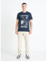 Celio Fedecamp Tricou Albastru - Pled.ro