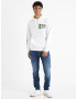 Celio Minecraft Hanorac Alb - Pled.ro