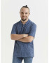 Celio Polo Tricou Albastru - Pled.ro