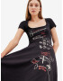 Desigual Broadway Road Rochie Negru - Pled.ro