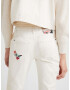 Desigual Lita Pantaloni Alb - Pled.ro