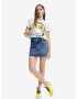 Desigual Margarita Smiley Tricou Alb - Pled.ro