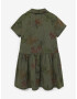 Desigual Mickey Camo Flower Rochie pentru copii Verde - Pled.ro