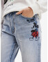 Desigual Mickey Rock Jeans Albastru - Pled.ro