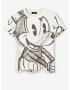 Desigual Mickey Trazos Tricou Alb - Pled.ro