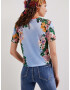 Desigual Parrot Tricou Albastru - Pled.ro