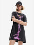 Desigual Pink Panther Pose Rochie Gri - Pled.ro