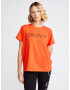 DKNY Striped Logo Tricou Portocaliu - Pled.ro