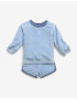 GAP Knit Outfit Set pentru copii Albastru - Pled.ro