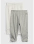 GAP Pantaloni copii 2 piese Alb - Pled.ro