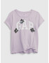 GAP Tricou pentru copii Violet - Pled.ro