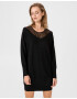 Guess Crystal Rochie Negru - Pled.ro